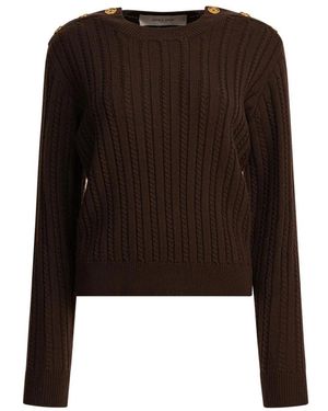 Golden Goose Round-Neck Knitwear - Brown
