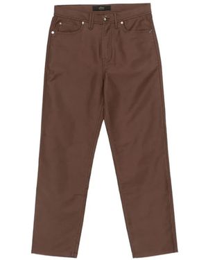Brioni Straight Fit Jeans - Brown