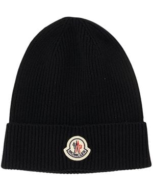 Moncler Beanies - Nero