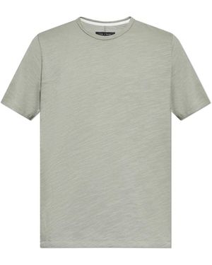 Rag & Bone T-Shirt Mit Rundem Ausschnitt - Grau