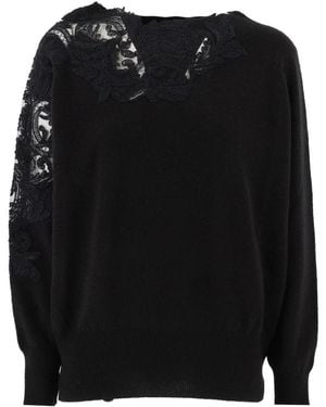 Ermanno Scervino Cashmere Knitwear - Noir