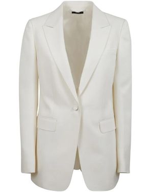 Tom Ford Peak Revers Jas - Wit