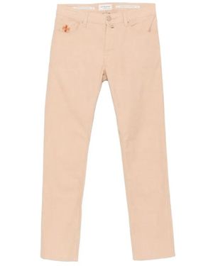 Jacob Cohen Broeken ,Katoen Bard Katoen Dill Broek - Naturel