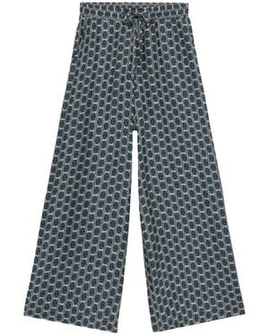 Pierre Louis Mascia Wide Trousers - Grey