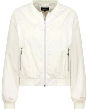Monari Nylon Bomber Jacket - Wit