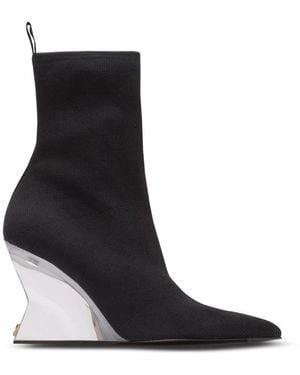 Balmain Wedges - Noir