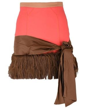 Elisabetta Franchi Mini Vita Alta Rock - Pink