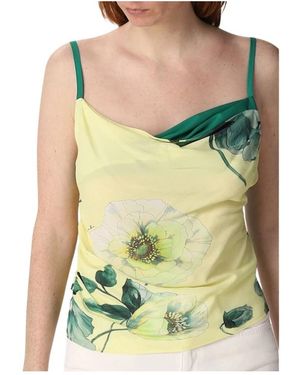 Pinko Sleeveless Tops - Green