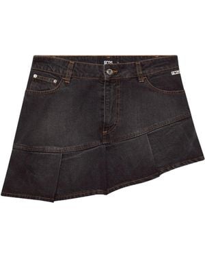 Gcds Denim Skirts - Negro
