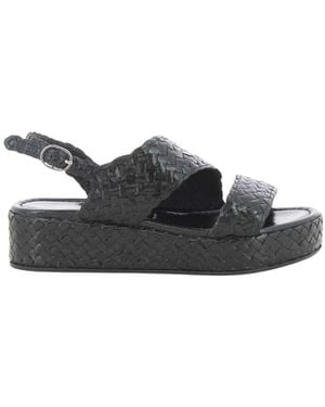 Pons Quintana Flat Sandals - Black
