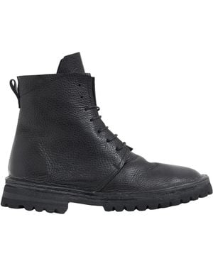 Moma Lace-Up Boots - Noir