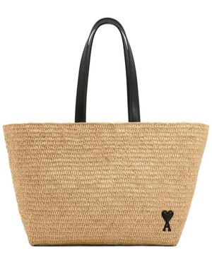 Ami Paris Tote Bag - Natur