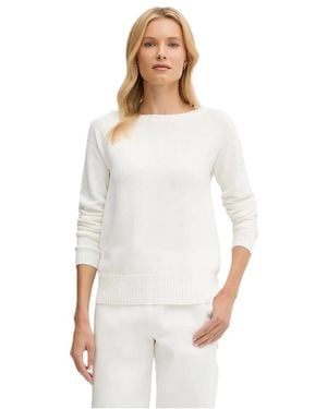Max Mara Round-Neck Knitwear - White