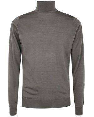 John Smedley Turtlenecks - Grijs