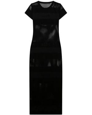 Gcds Midi Dresses - Noir