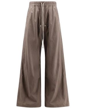 Rick Owens Wide Trousers - Brown