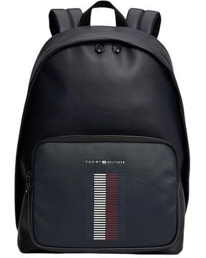 Tommy Hilfiger Zaino Foundation Pique - Schwarz