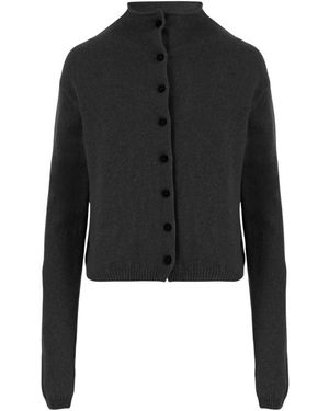 KHAITE Stretch Wol En Kasjmier Trui - Zwart