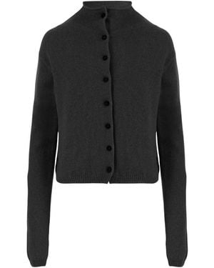 KHAITE Stretch Wol En Kasjmier Trui - Zwart