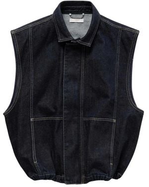 1989 STUDIO Denim Gilet - Schwarz