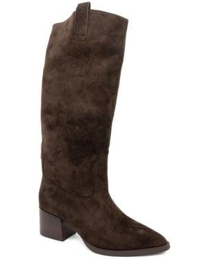 ADRIANNA FERETTI Cowboy & Biker Boots - Brown