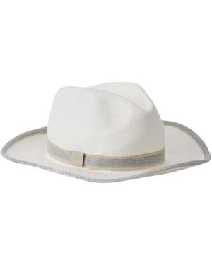 Le Tricot Perugia Hats - White