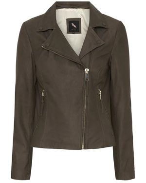 Btfcph Leather Jackets - Green