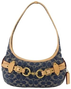 COACH Tassen ,Blauw ,Shoulder Bags