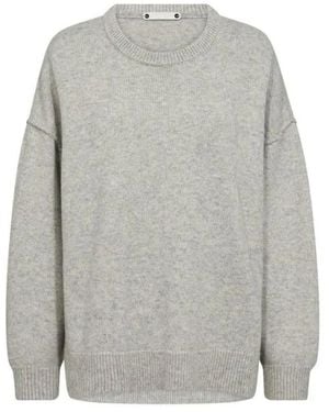 co'couture Round-Neck Knitwear - Gris