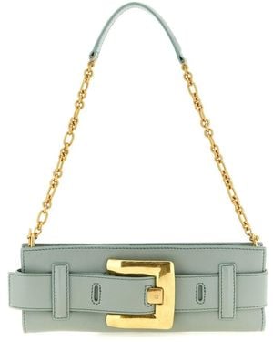 Balmain Tassen ,Groen ,Leer Anthem Clutch