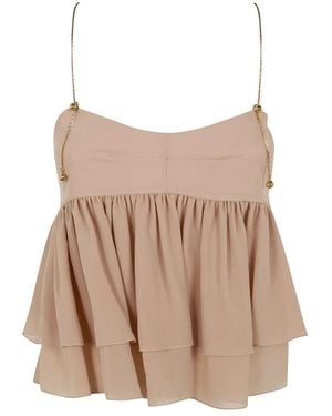 Chloé Tops ,Roze ,Sleeveless Tops - Bruin