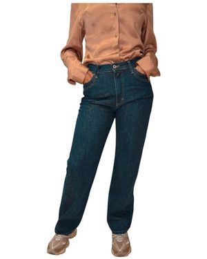 Please Wide-Leg Jeans - Blauw