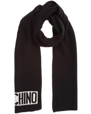 Moschino Winter Scarves - Negro