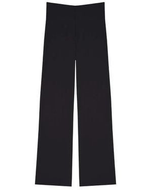 Pain De Sucre Broeken ,Zwart ,Wijdvallende Voile Broek