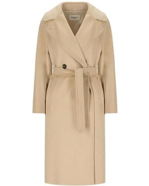 Weekend by Maxmara Jassen ,Wol Resina Mantel - Naturel