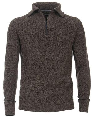 CASA MODA Pullover Uni Turtleneck Truien - Grijs