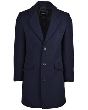Antony Morato Single-Breasted Coats - Azul