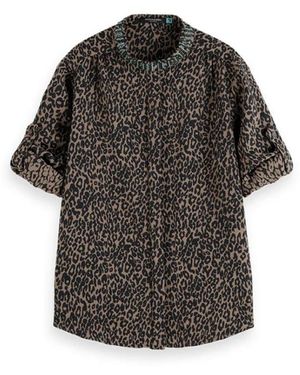 Scotch & Soda Blouses - Grey