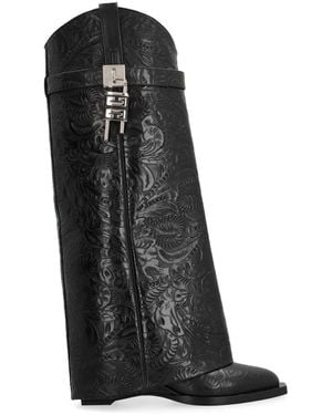 Givenchy Cowboy Boots - Negro