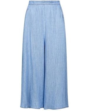 Mes Demoiselles Wide Trousers - Bleu