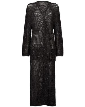 Mes Demoiselles Long Knitwear - Black
