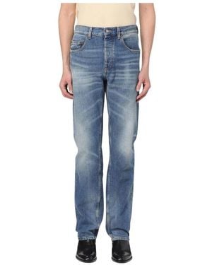 Saint Laurent Slim-Fit Jeans - Blauw