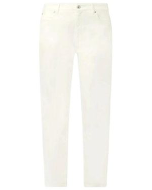 Weekend by Maxmara Slim Fit Jeans - White