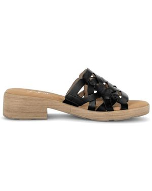 Gabor Geflochtenes Riemchensandalen - Braun