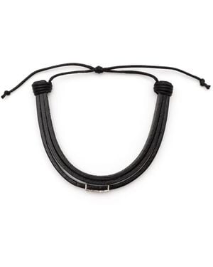 Saint Laurent Accessoires ,Zwart ,Cerato Armband