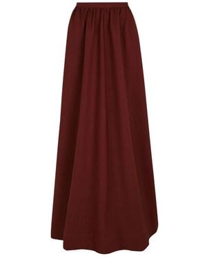 Cortana Maxi Skirts - Red
