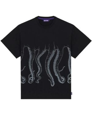 Octopus T-Shirts - Black