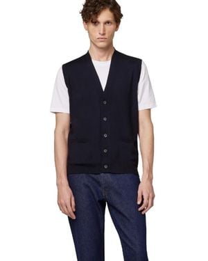 Alpha Studio Vests - Blu