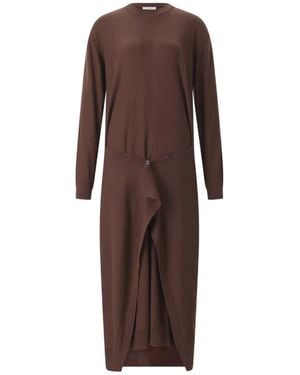 Lemaire Knitted Dresses - Marrón