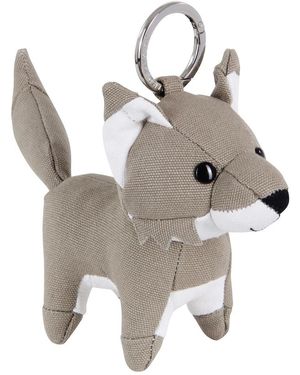 Maison Kitsuné Keychains - Grey